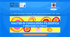 Desktop Screenshot of consphiluniroma3.it